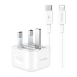 Recci RCK-03UCL PD 20W Type-C Lightning Charger Kit