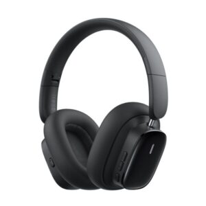 Baseus Bowie H1i Noise-Cancellation Wireless Headphones – Cluster Black – 6 Months Warranty